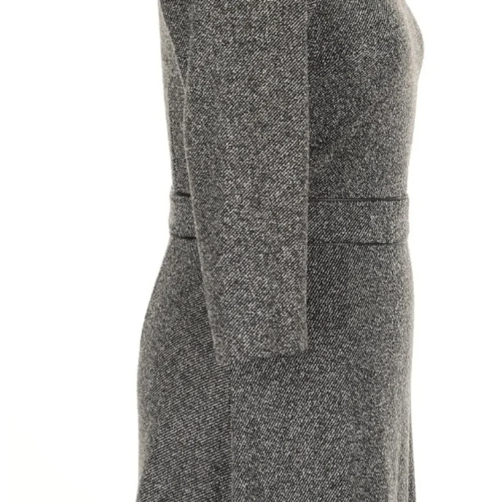 Talbots Charcoal A-Line Dress with Necklace - Picture 2 of 4